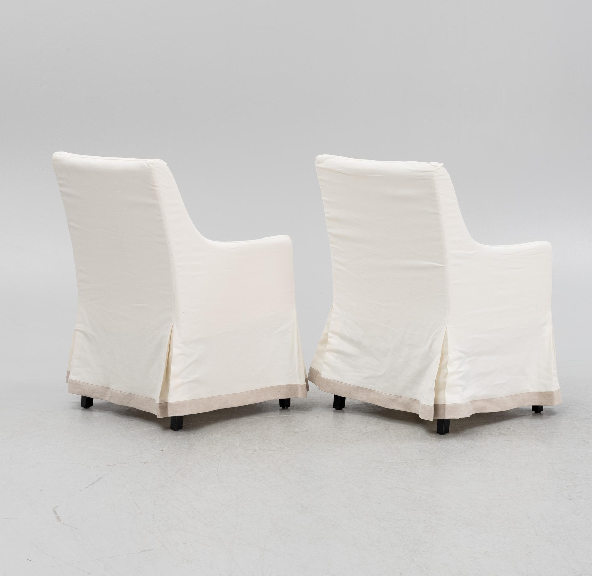 Helene Hennie, six dining chairs, 'Strauss', Slettvoll, Norway 21st century.