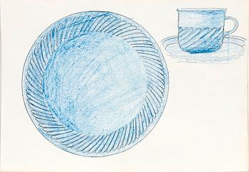 Signe Persson-Melin, a set of five sketches.
