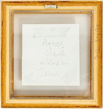 JOHN JON-AND, pencil on paper. Signed with stamp.