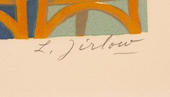 Lennart Jirlow, "Restauranginteriör".
