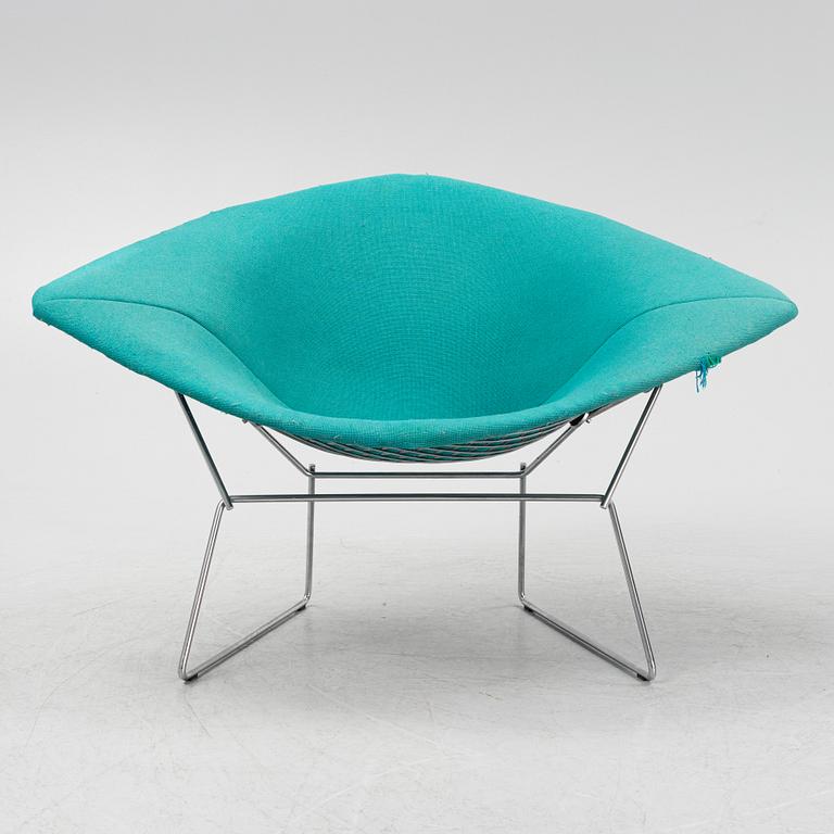 Harry Bertoia, fåtölj, "Diamond Chair Wide", Knoll International, 1950-60-tal.