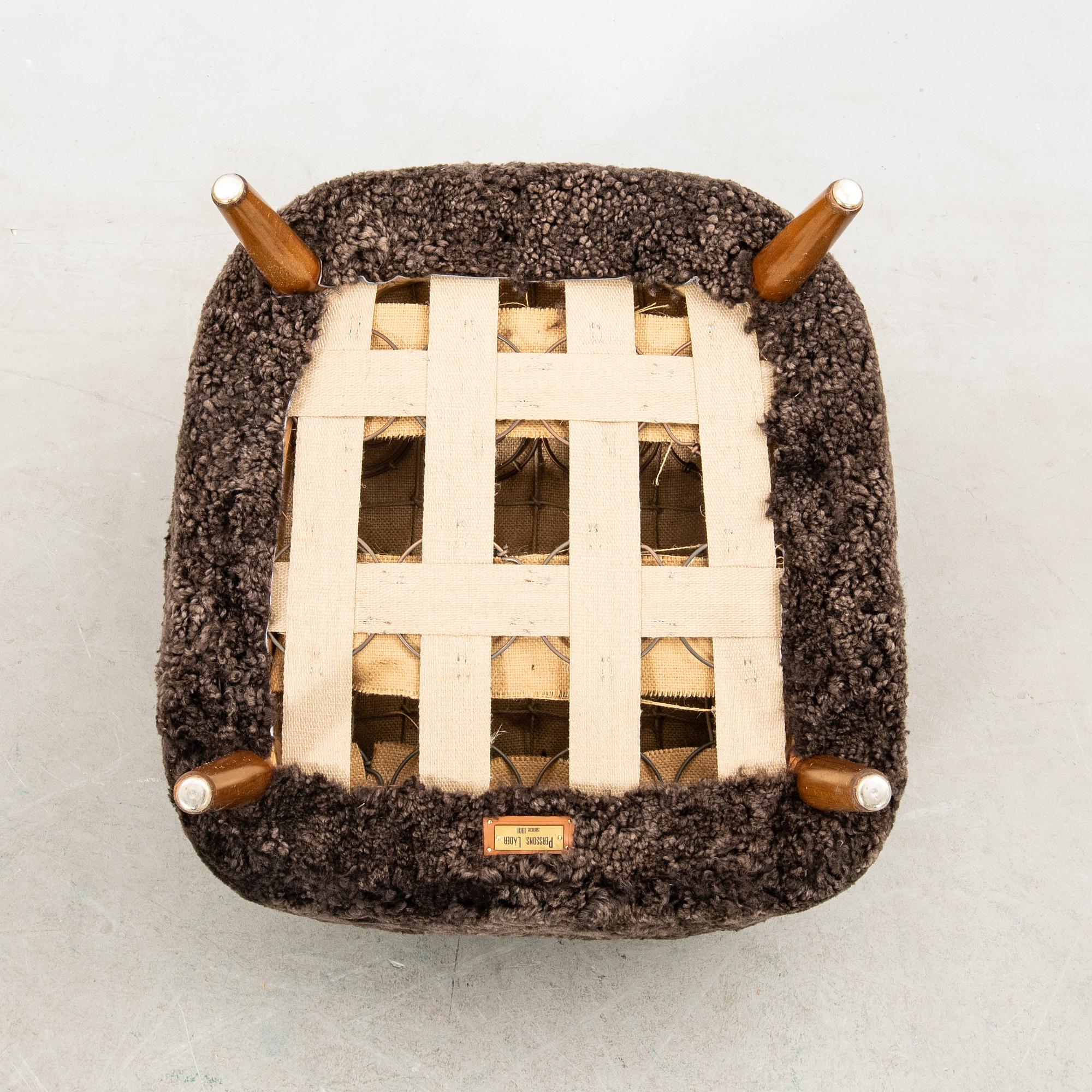 Carl Malmsten, Fåtölj "Hemmakväll" OH Sjögren 1900-talets andra hälft.