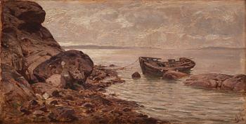 903. Hjalmar Munsterhjelm, Coastal landscape.