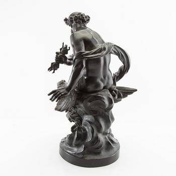 Okänd konstnär 1800/1900-tal, skulptur Jupiter med örn.