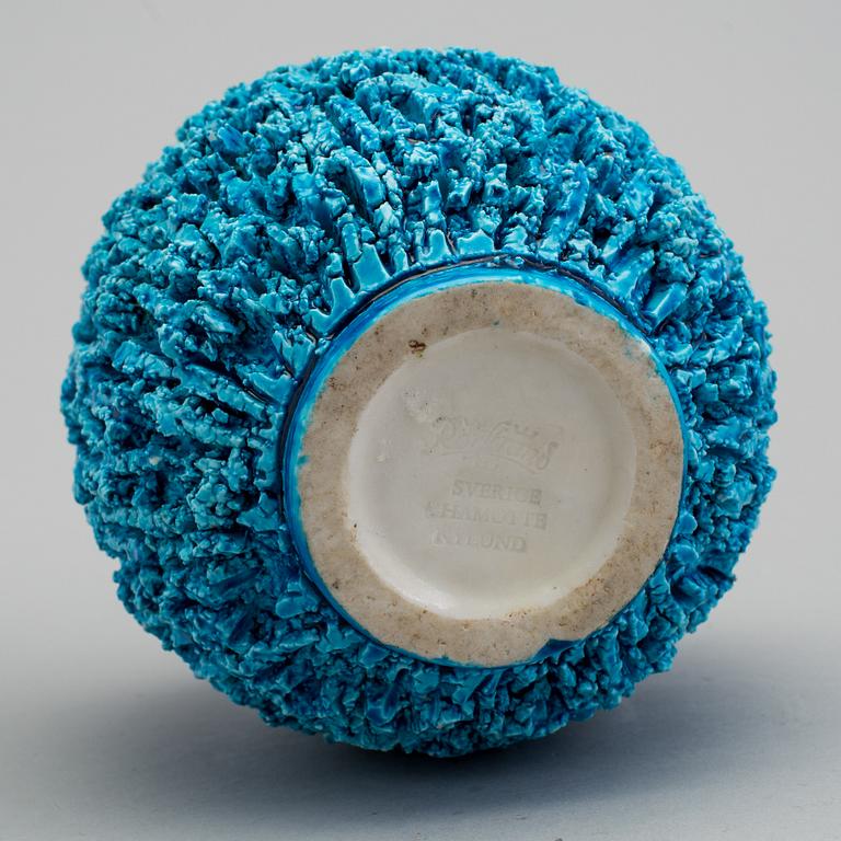 GUNNAR NYLUND, vase, chamotte, Rörstrand.