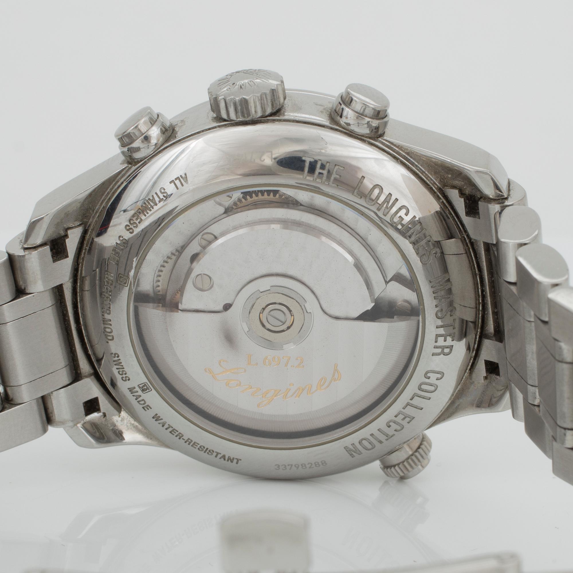 LONGINES, Master Collection, Retrograde, wristwatch, 41 mm,