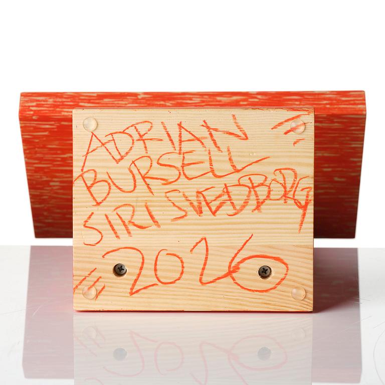 Adrian Bursell & Siri Svedborg, a "Crayon Pine Lamp", executed in their own studio, Stockholm, 2026.