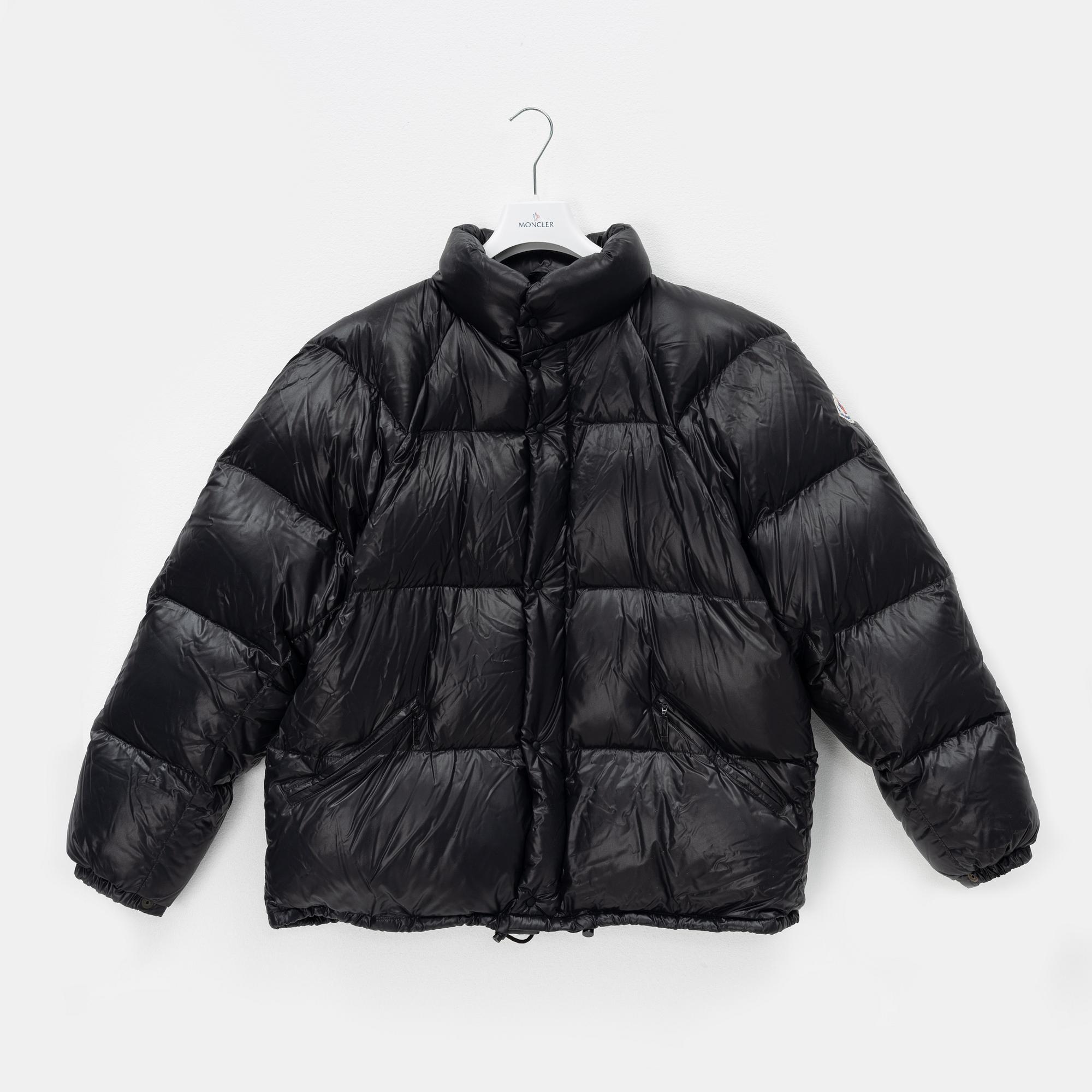 Moncler, a down jacket, size 4.