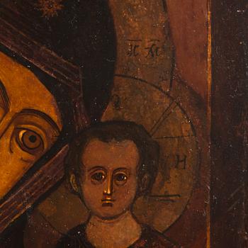 A Russian icon, latter half of 19th century.