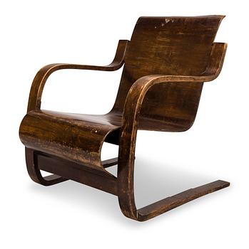 295. Alvar Aalto, A 1932-1934 'Paimio' armchair for O.Y. Huonekalu-ja Rakennustyötehdas A.B. Finland.