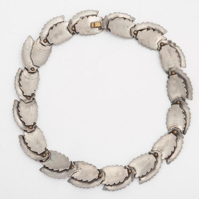 Estrid Ericson, a pewter necklace, Svenskt Tenn, Sweden 1950's.