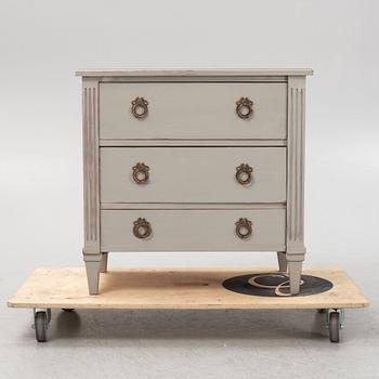 A Gustavian style chest of drawers, first half of the 20th Century.