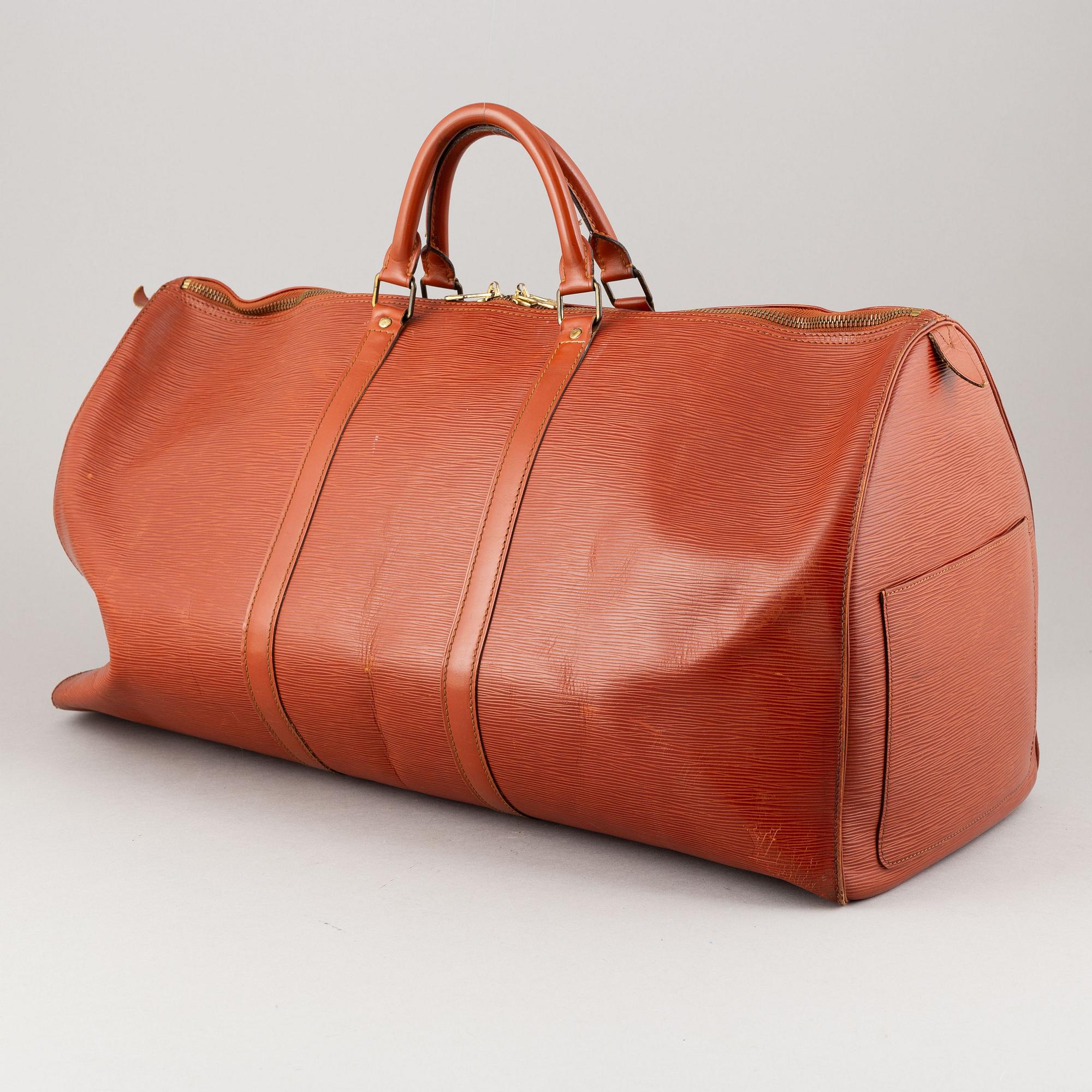 Louis Vuitton, a 'Keepall Epi 60' weekendbag, 1989.