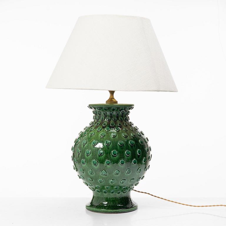 A table lamp, Ceramica ND Dolfi, Italy, contemporary production.