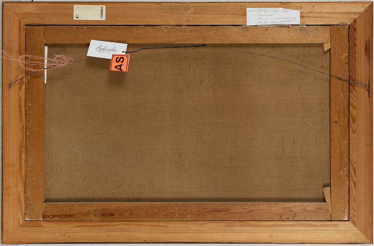 Johan Jacob Silvén, Summer Landscape with Ploughing Man.