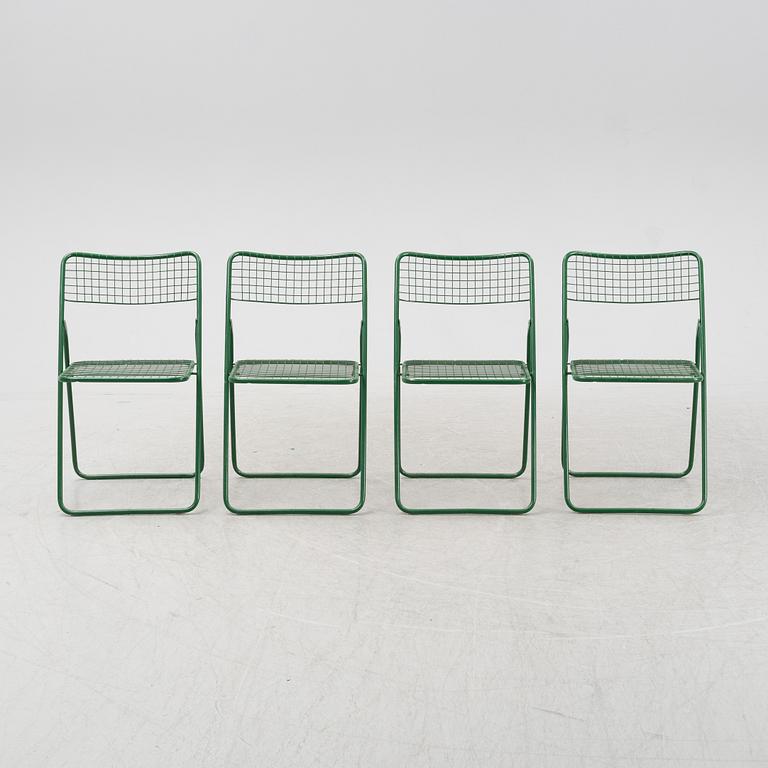 Niels Gammelgaard, a set of four 'Rappend/Ted Net' chairs for IKEA.
