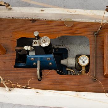 Fartygsmodell "Sigrid", Motala Wekstad. 1900-tal.