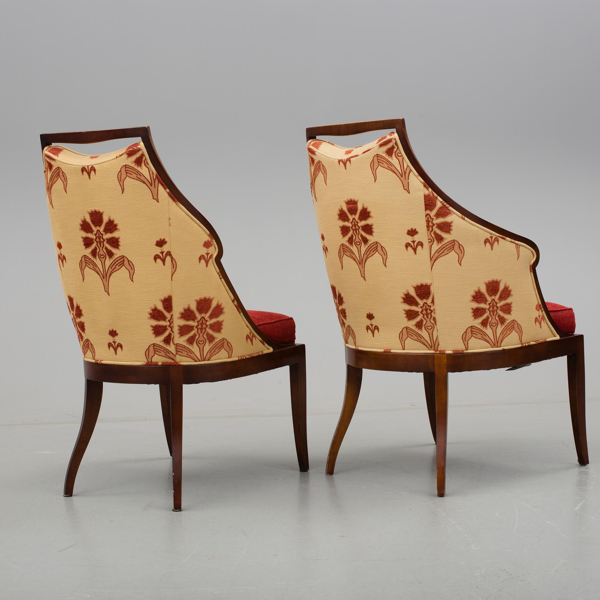 MATSALSGRUPP, 13 delar, Baker Furniture, 1900-tal.