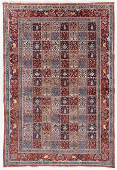 Matta, Moud, part silk, ca 290 x 195 cm.