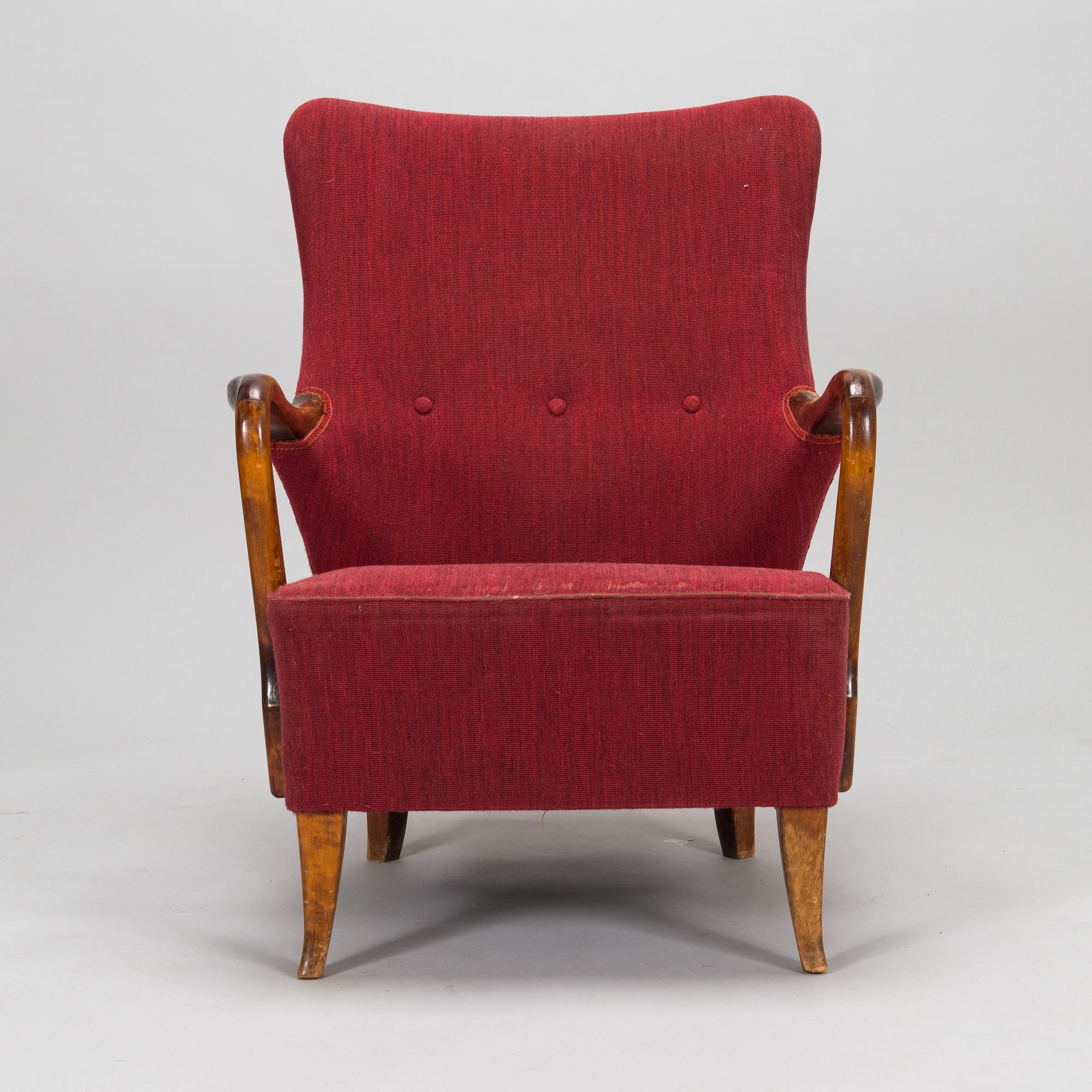 Nojatuoli, 1900-luvun puoliväli.