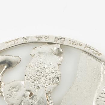 Lars Arby, pendant, sterling silver, Gothenburg 1969.