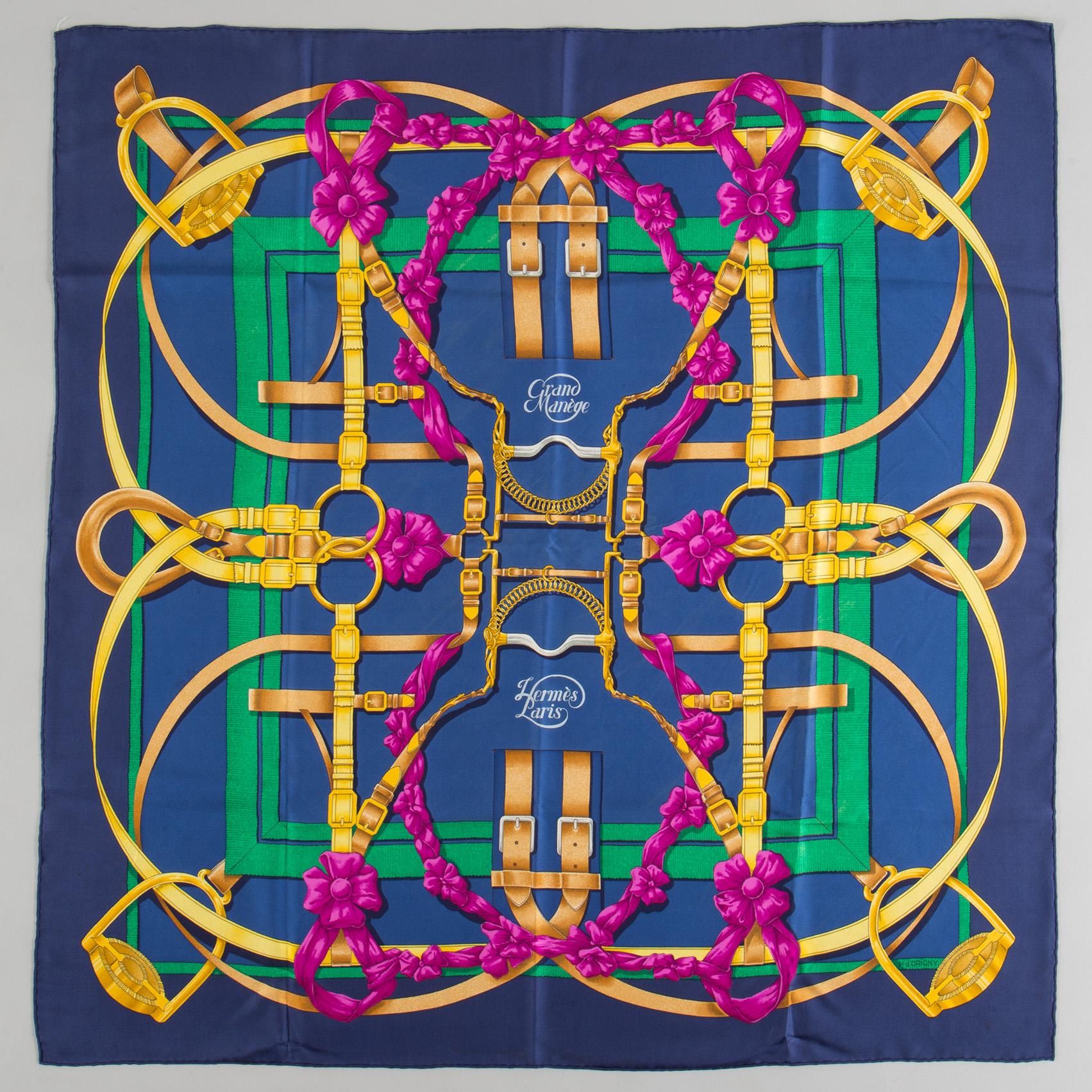 SCARF, "Grand manege", Hermès.