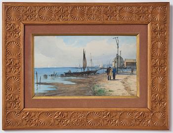 Anna Palm de Rosa, Harbour view in Blekinge.