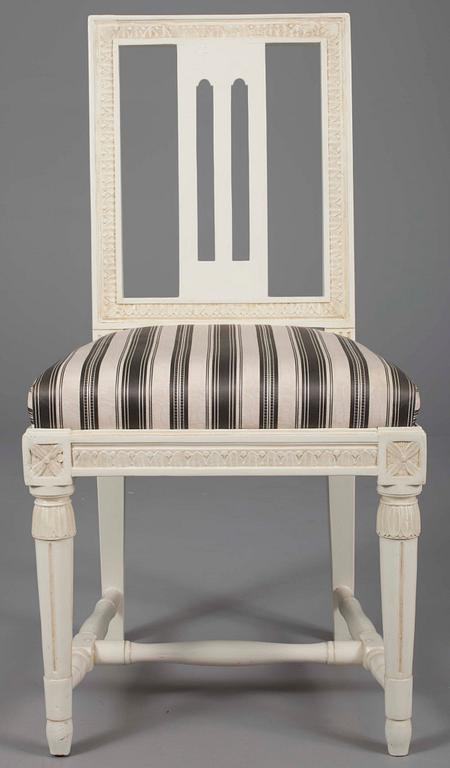 STOL. gustaviansk, 1700/1800-talets sekelskifte.