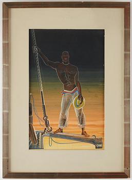 Gösta Adrian-Nilsson, Sjöman.