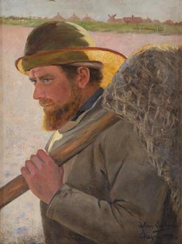652. Hellewi Kullman, Fiskare i Skagen.