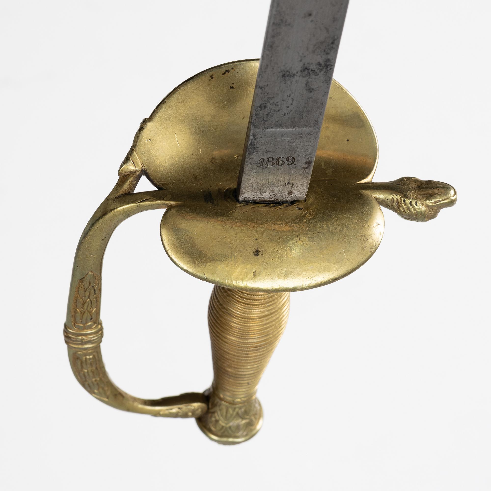 Värjor, 2 st. 17/1800-tal.