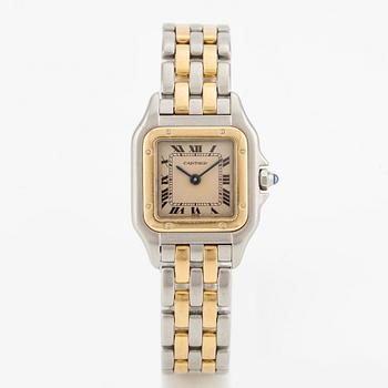 Cartier, Panthère, wristwatch, 21.5 x 21.5 (30) mm.