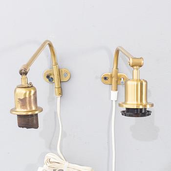 JOSEF FRANK, a pair of wall lamps.