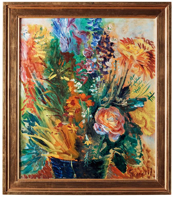 Isaac Grünewald, "Ett fång blommor".