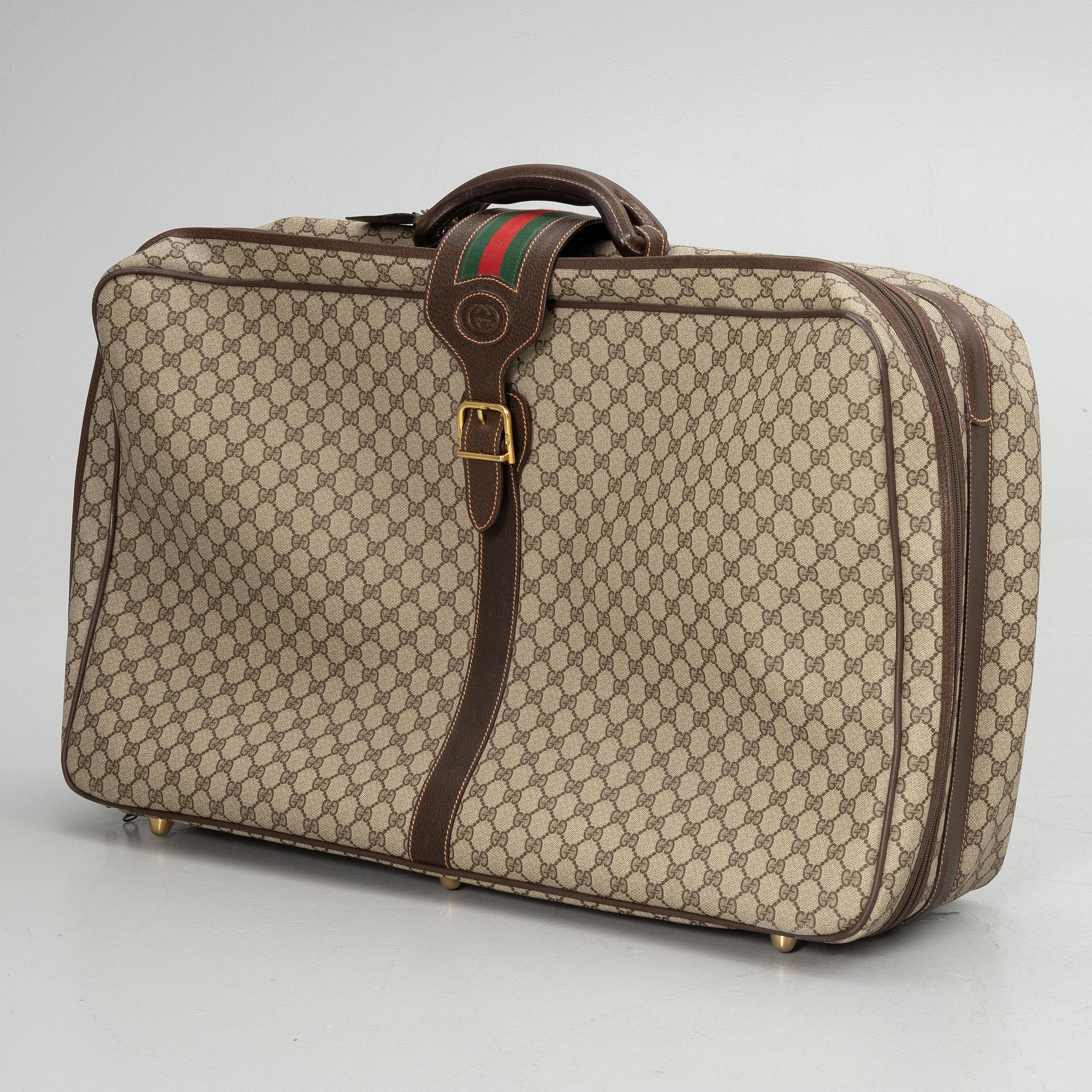 Gucci, suitcase, vintage.