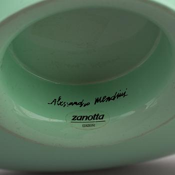 Alessandro Mendini, a 'Cuculi' bowl and two dishes, Zanotta, Italy, 1980's.