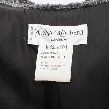 YVES SAINT LAURENT, kavaj / jacka. Storlek 42.