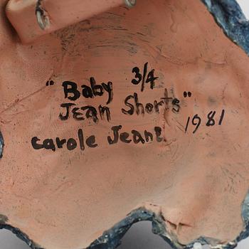 CAROLE FEUREMAN, plaster, 1981, signed and numbered 3/4 on verso.