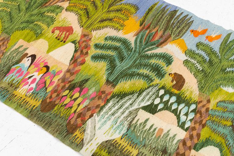 Wall hanging/tapestry, approx. 162 x 94 cm.