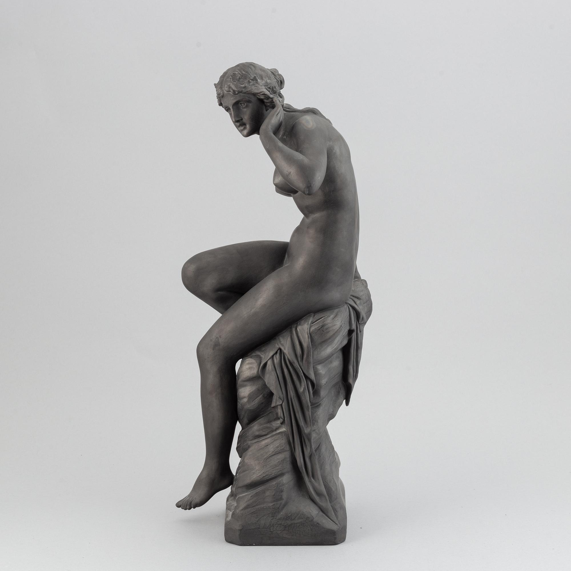 A ceramic sculpture, P. Ipsen , Denmark, early 20th Century.