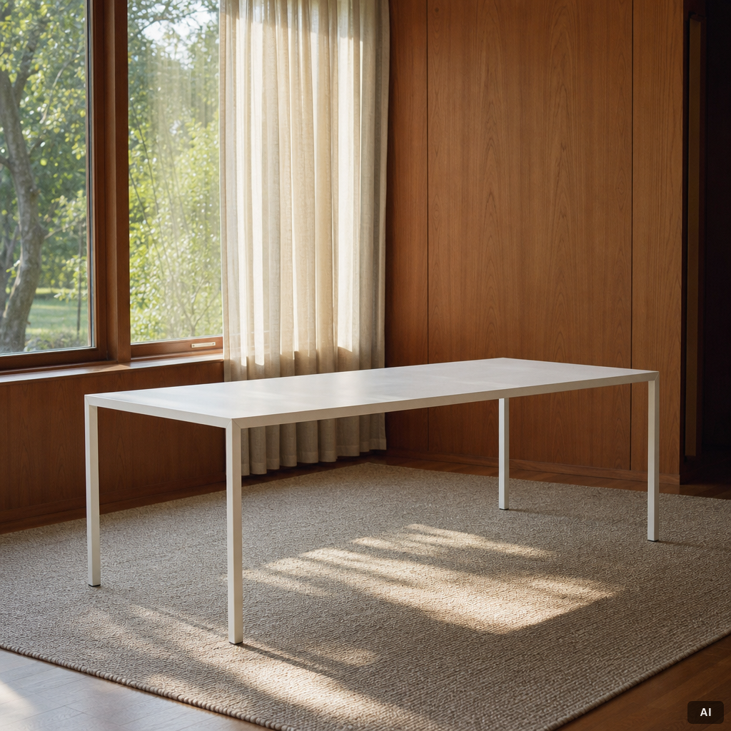 Michele Cazzaniga, dining table, “Tense”, MDF Italia, contemporary.