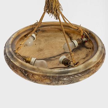 Ceiling lamp, 1920s.