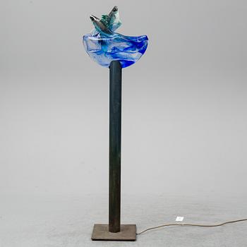 KJELL ENGMAN, a unique glass sculpture, Kosta Boda, Sweden.