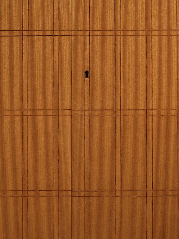 David Rosén, a mahogany cabinet, executed as an apprentice examination work by Bo Edlund, Sweden 1950-51.