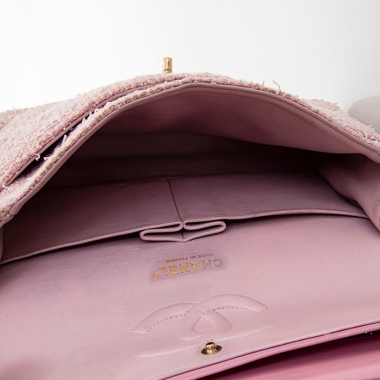 Chanel, väska, "Tweed Medium Double Flap Bag", 2021.
