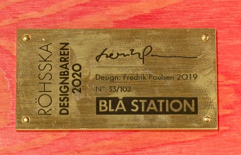 FREDRIK PAULSEN, "Röhsska"Designbaren, chair, Blå Station 2020, Chair 33/102.