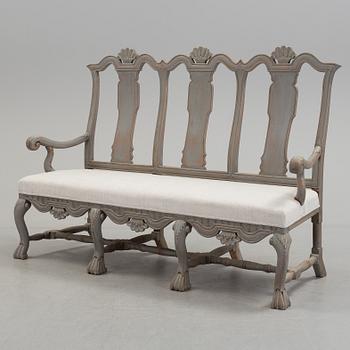 A 18th century Baroque sofa.