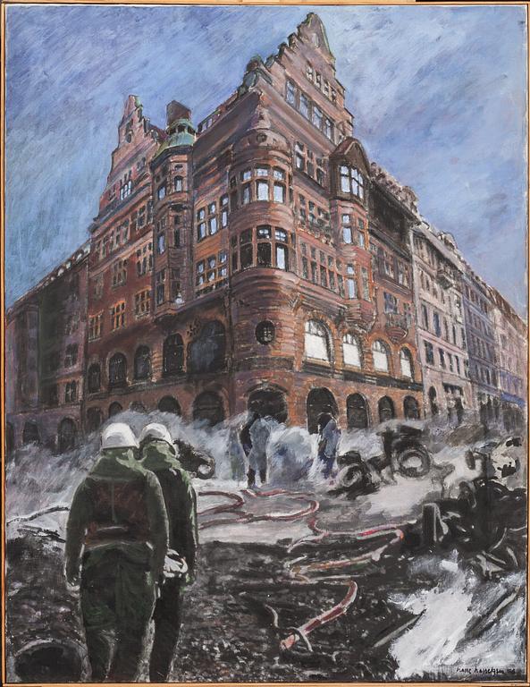 HASSE HASSELGREN, olja på duk, signerad och daterad -76.