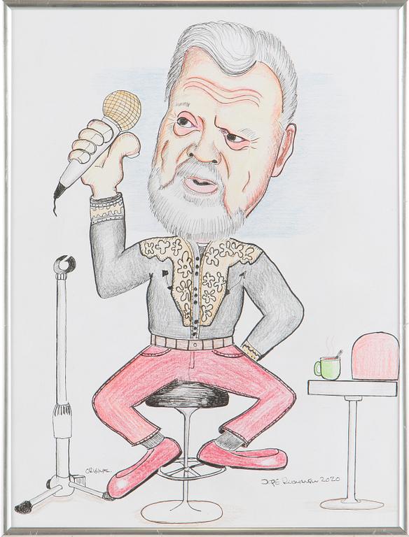 Jope Ruonansuu, Caricature of Vesa-Matti Loiri.