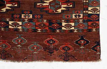 Antik Yomud Chuval, Västra Turkmenistan, ca 109 x 79 cm.